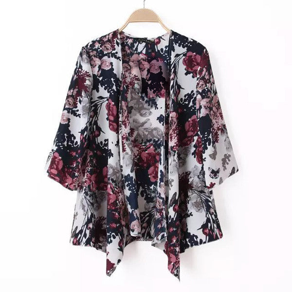 The Laurel | Floral Kimono – Hipster Row